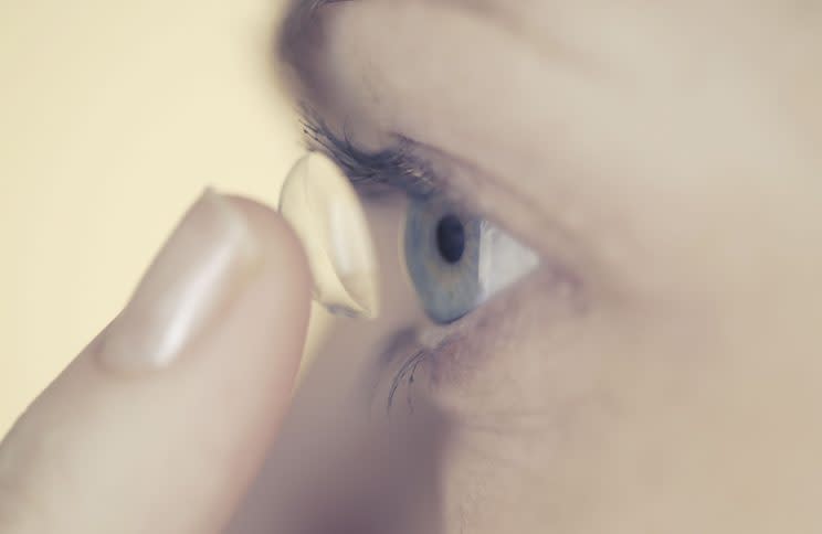 Shocked Surgeons Discover Contact Lenses Stuck In Womans Eye