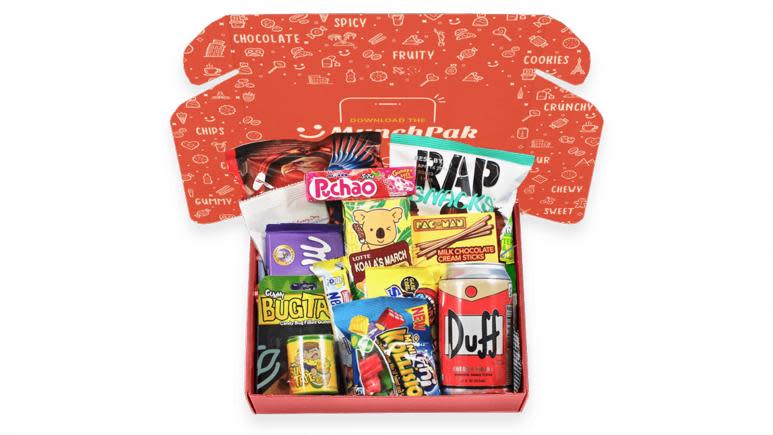 Munchpak food subscription box