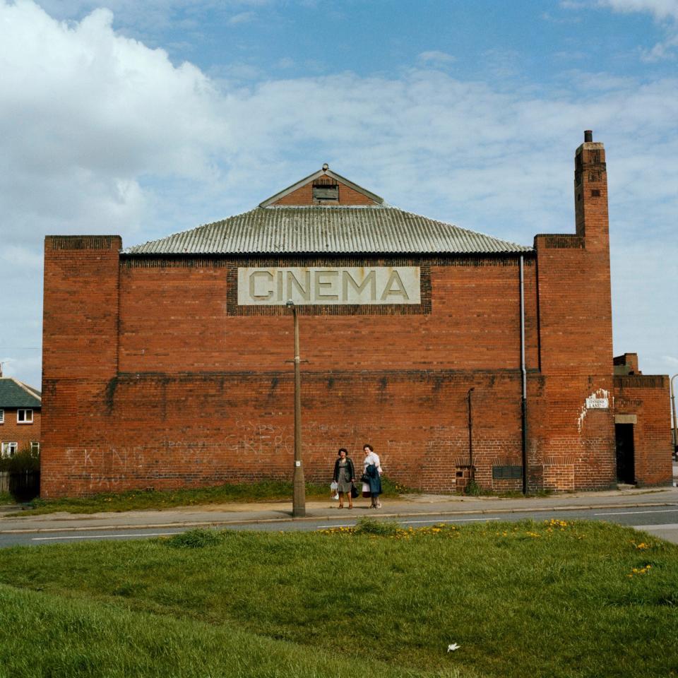 Two anonymous ladies, Tivoli Cinema, Acre Road, Leeds, 1976