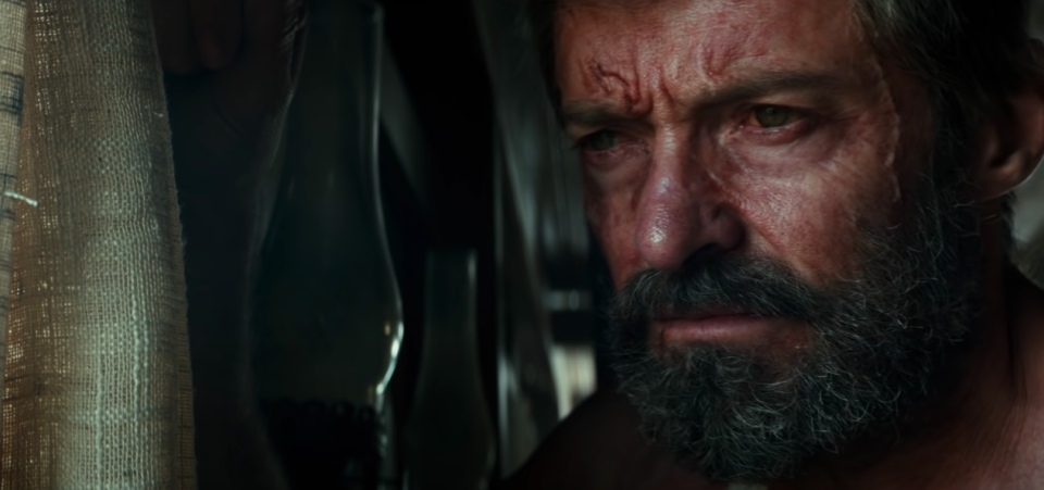 Hugh in Logan looking thoughtful