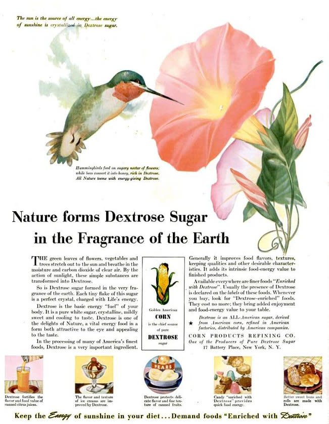 vintage sugar advertisement dextrose