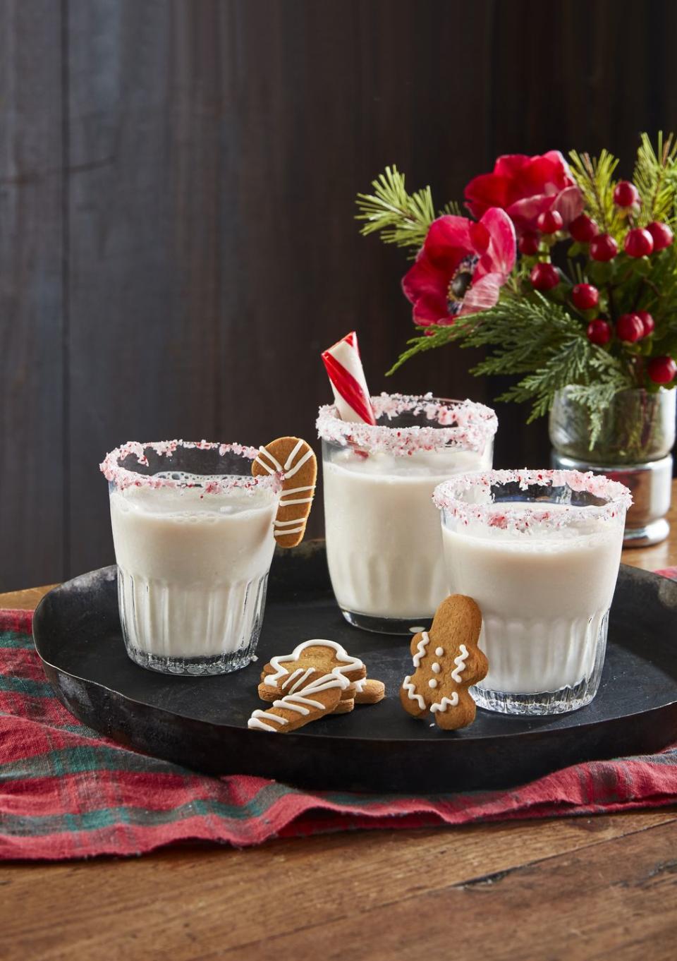 <p>The only thing this rum-based drink needs is a crispy, crunchy gingerbread cookie to dunk in it.</p><p><strong><a href="https://www.countryliving.com/food-drinks/a29625988/driven-snow-cocktail-recipe/" rel="nofollow noopener" target="_blank" data-ylk="slk:Get the recipe Driven Snow Cocktail;elm:context_link;itc:0;sec:content-canvas" class="link ">Get the recipe Driven Snow Cocktail</a>.</strong></p>