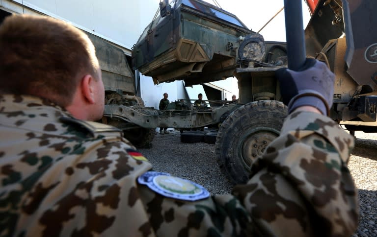 Die Bundesregierung will die Ausbildungsmission der Bundeswehr im Irak unverändert für ein weiteres Jahr fortsetzen. (Safin HAMID)