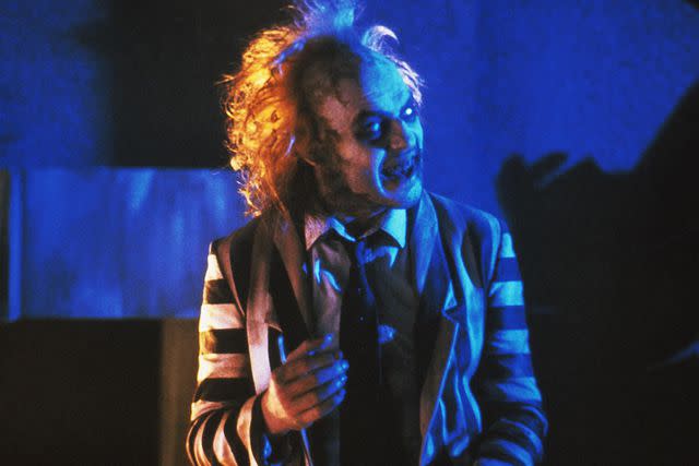 <p>Geffen/Warner Bros/Kobal/Shutterstock</p> Michael Keaton as Beetlejuice.