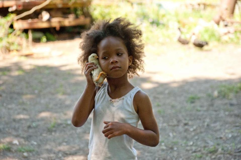 Quvenzhane Wallis in Beasts of the Southern Wild.