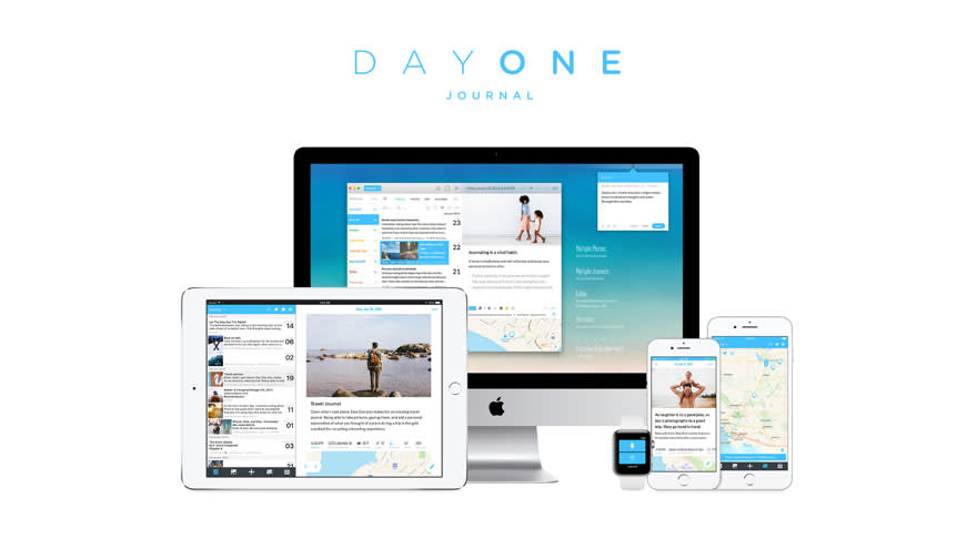 La versión gratuita de DayOne no permite notas colaborativas.