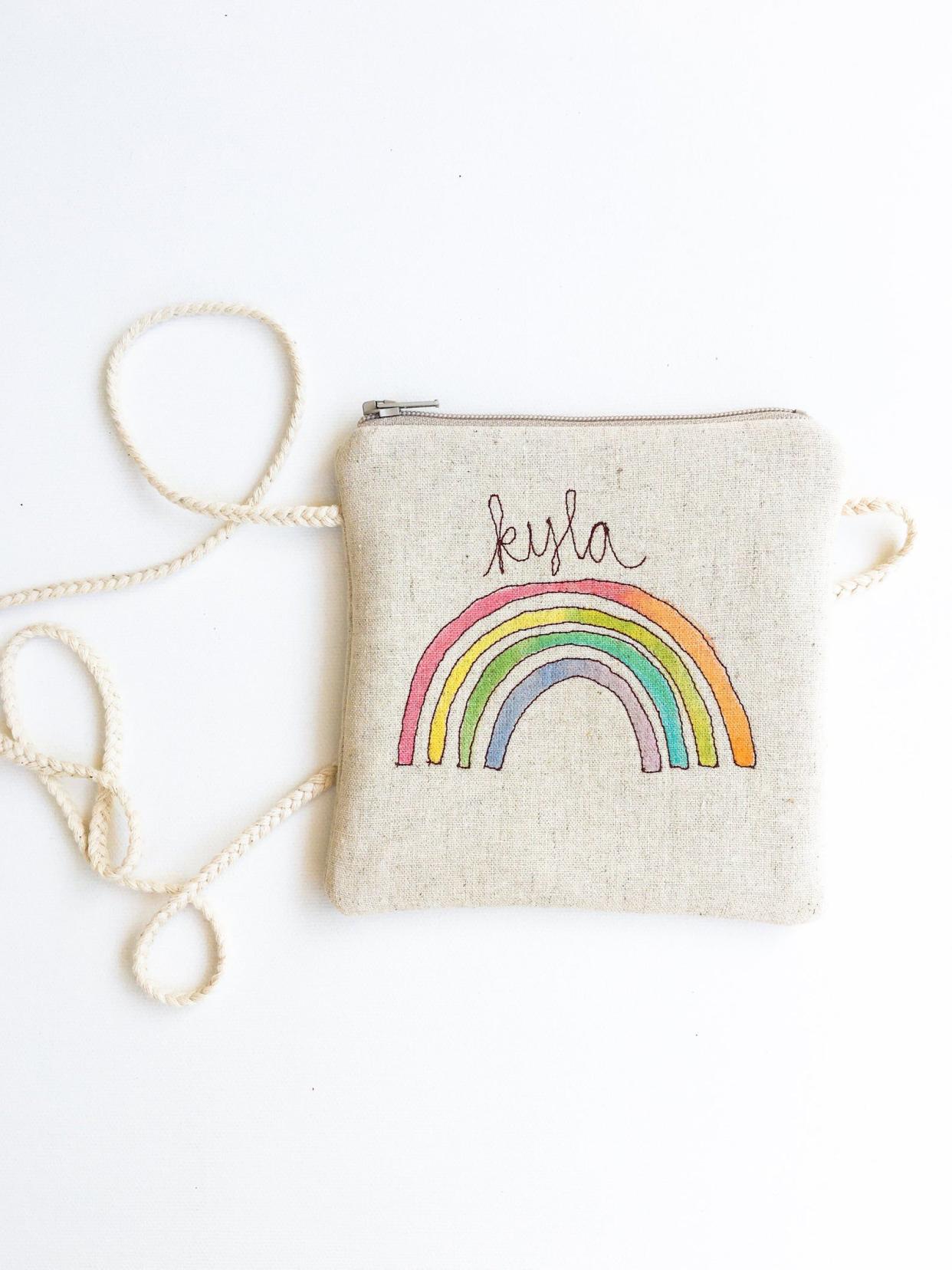 Rainbow Crossbody Bag