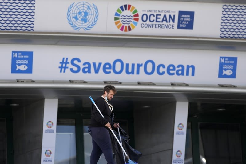 2022年聯合國海洋大會（UNOC）在葡萄牙里斯本舉行（AP）