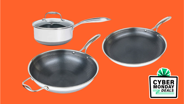 13pc HexClad Hybrid Cookware Set w/ Lids $599.99