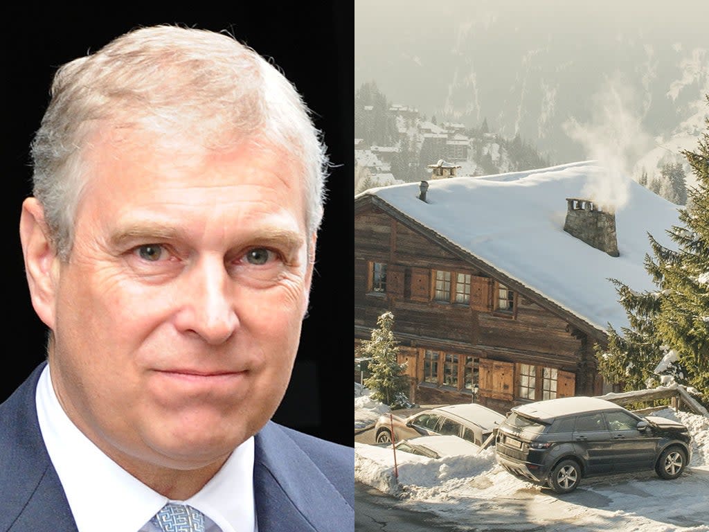 Andrew bought the alpine lodge in 2014  (Getty/Shutterstock)