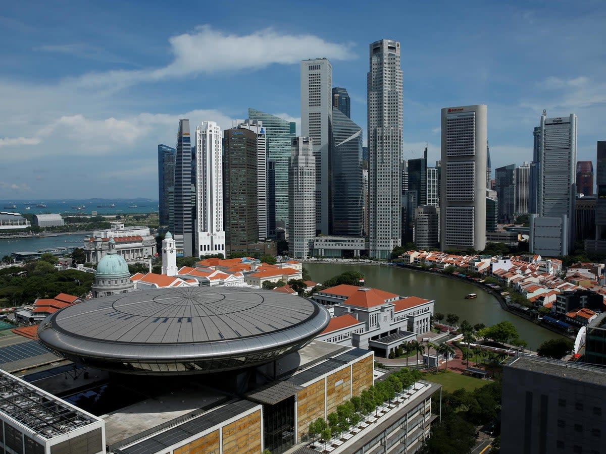 File. Singapore cityscape  (Reuters)