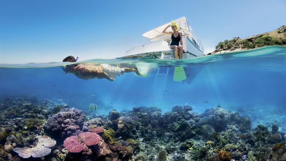 Qantas has pledged $10m to the Great Barrier Reef. Picture: Supplied