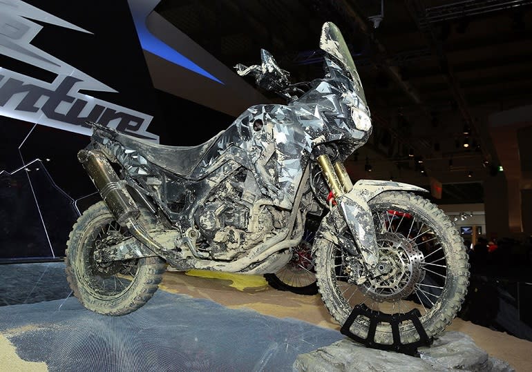 The True Adventure concept bike revealed at EICMA 2014.