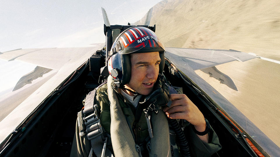 Tom Cruise in “Top Gun: Maverick” - Credit: Everett Collection/Paramount