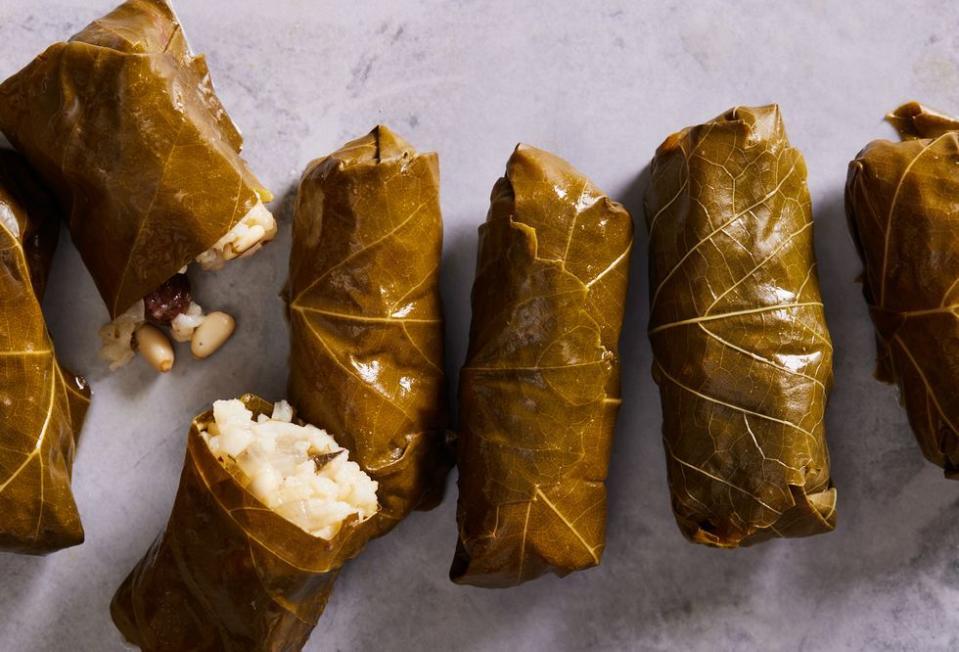 Dolmas (Stuffed Grape Leaves)