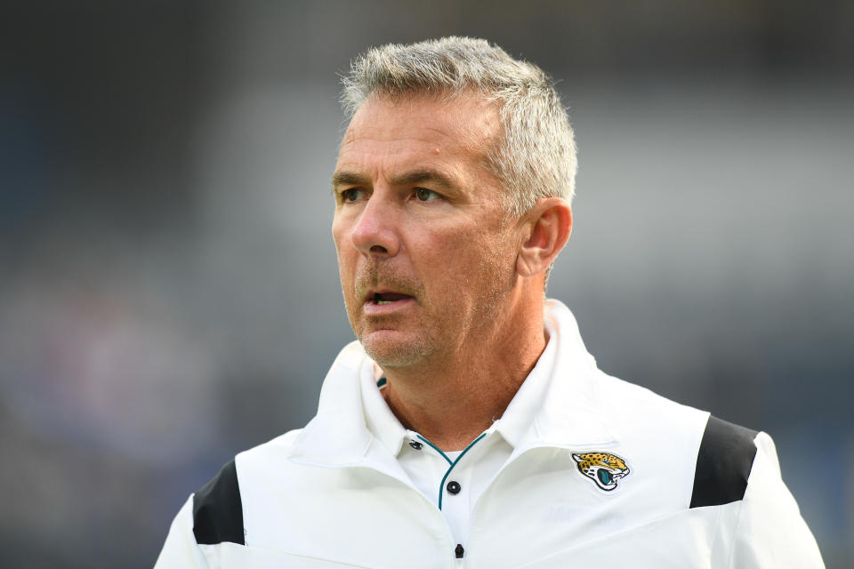 Urban Meyer with the Jaguars.