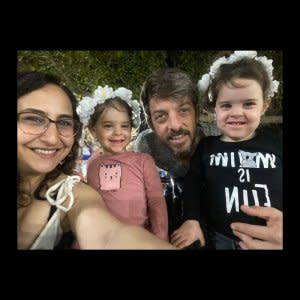 Missing: Sharon Alony-Cunio, 34, Sharon’s husband David Cunio, 33, and their twin 3-year-old daughters, Emma and Julie