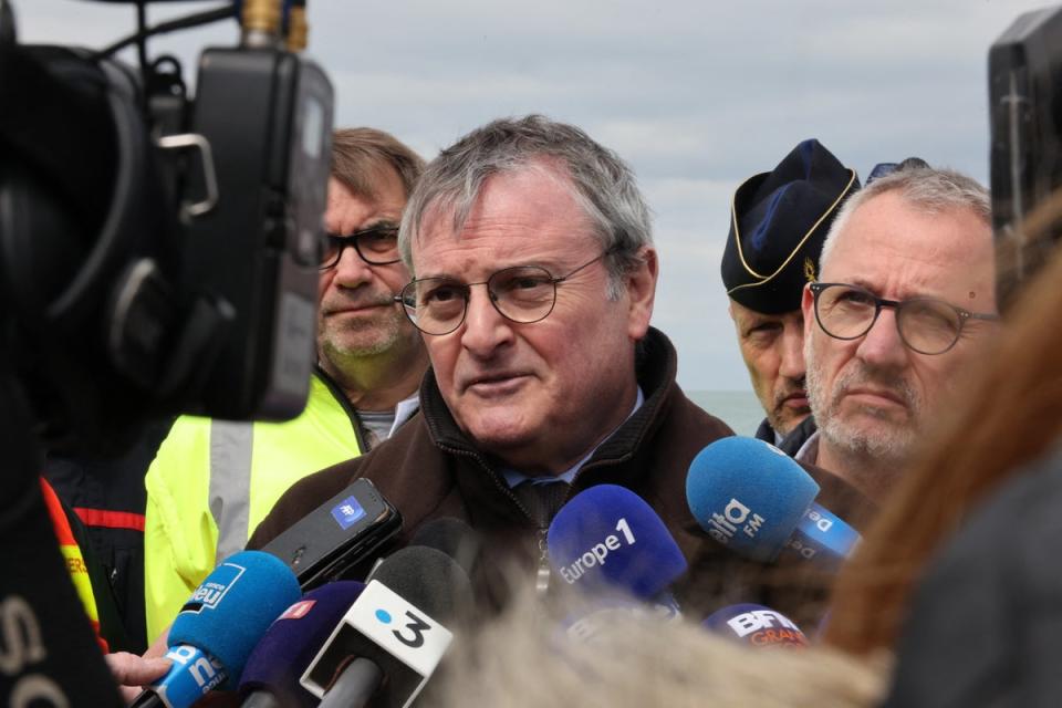 Pas-de-Calais Prefect Jacques Billant said the boat was especially overcrowded (AFP via Getty Images)