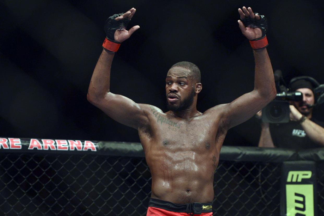 Will Jon Jones be eligible to compete in the UFC in the near future? It all depends on his B-sample. (AP)