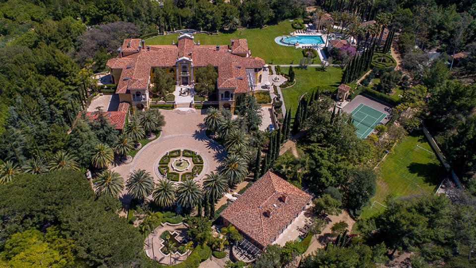 An aerial view of the expansive property. - Credit: Adam Latham/Sotheby’s International Realty