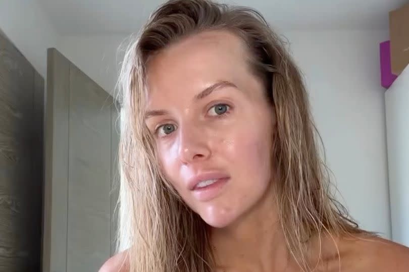 Love Island's Faye Winter shows off her filter free skin