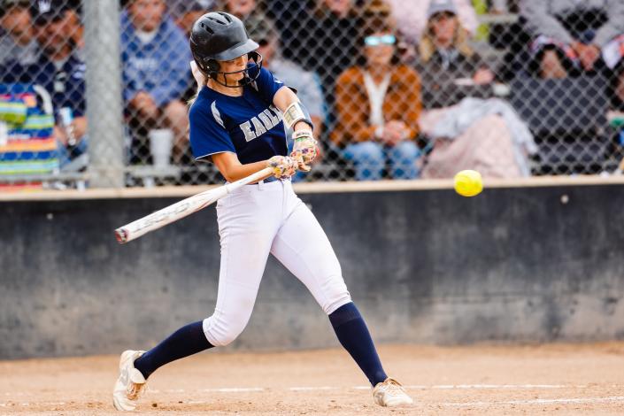 Enterprise plays Duchesne during the 2A girls softball finals at Spanish Fork Sports Park in Spanish Fork on May 13, 2023. | Ryan Sun, Deseret News