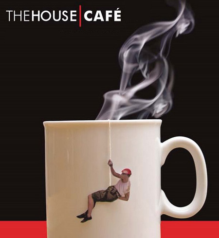 Bungee jumpers and abseilers make a fun addition to a brew at The House Cafe in Istanbul, if you’re ever in the area pop by! 