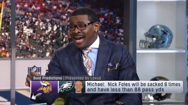 Michael Irvin's prediction was the worst of a sea of bad Eagles takes