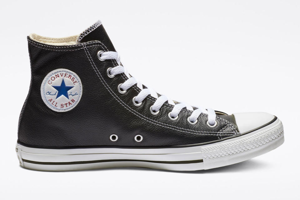 converse, sneakers, high top, all star, black