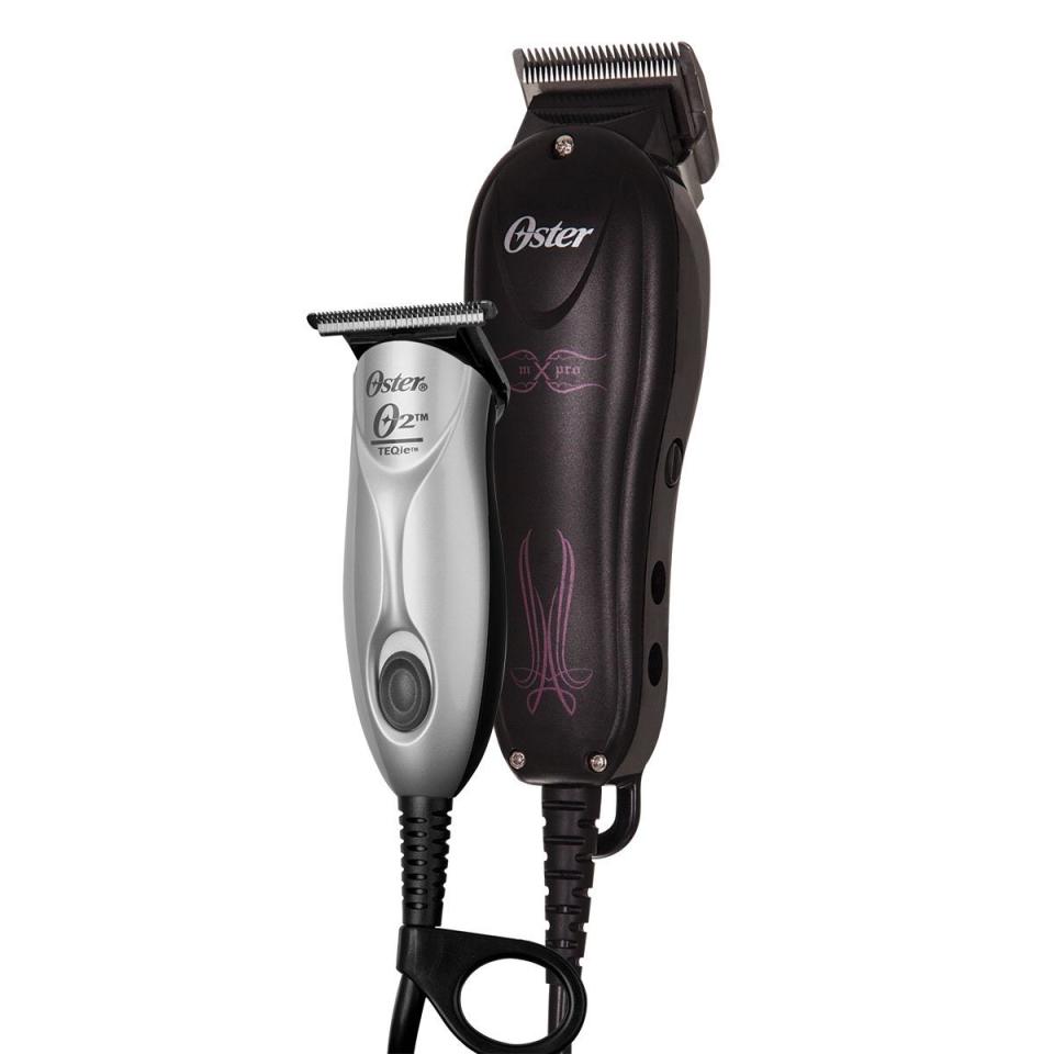 Oster mXpro Adjustable Magnetic Motor Clipper & TEQie Mini Trimmer Combo Kit