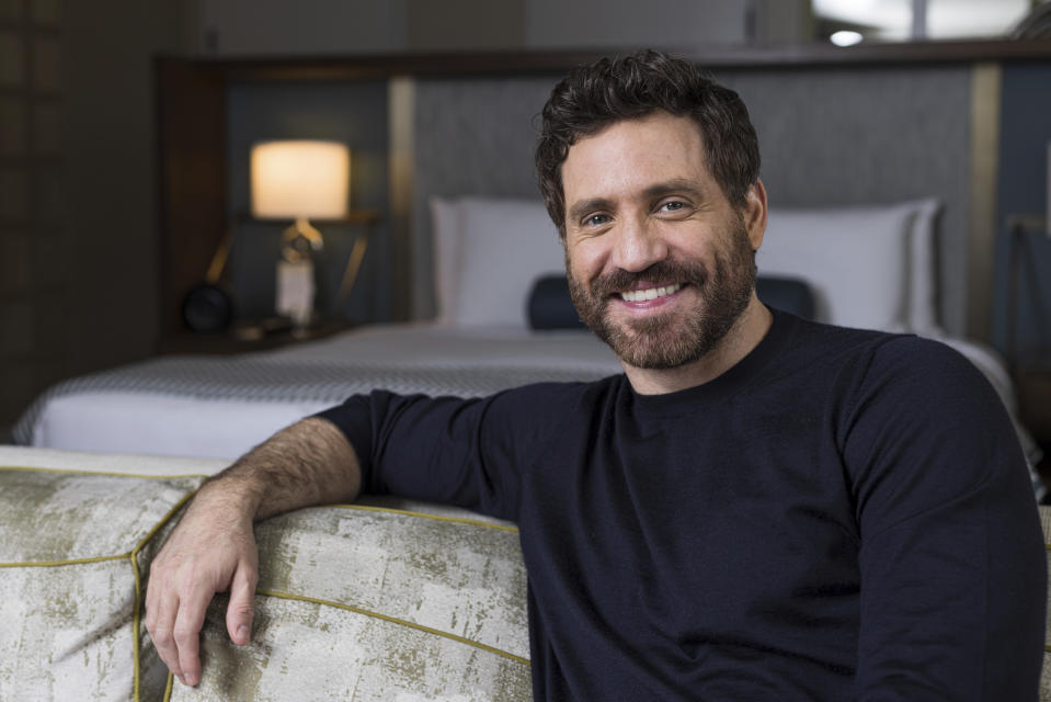 Actor Edgar Ramirez poses for a portrait to promote the television series "Florida Man" on Tuesday, April 11, 2023, at the London Hotel in West Hollywood, Calif. (Photo by Willy Sanjuan/Invision/AP)