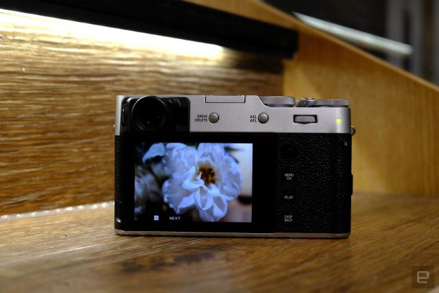 Fujifilm's X100V adds a new lens and tilting screen to a classic design -  The Verge