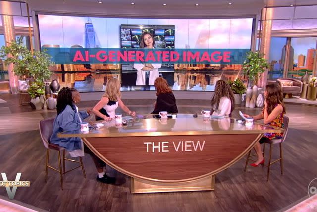 <p>ABC</p> 'The View' cohosts dissect AI-generated influencer Alba