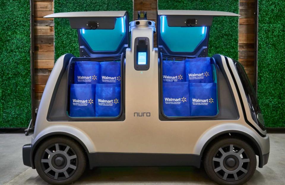 Walmart announced its pilot with autonomous vehicle company Nuro in December 2019.