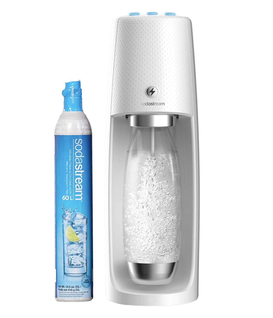 SodaStream Fizzi One Touch Sparkling Water Maker (Photo via Amazon)