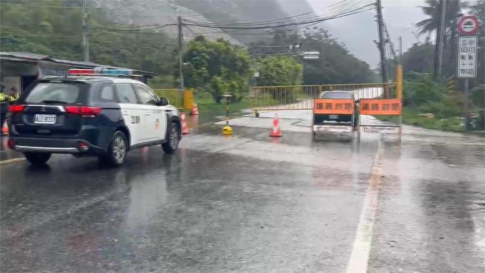 山區大雨土石流淹沒軌道　台鐵和仁至崇德雙向不通