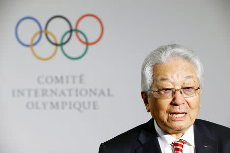 North Korea's International Olympic Committee (IOC) member Chang Ung speaks with a journalist before a meeting at the IOC headquarters in Lausanne, Switzerland, January 20, 2018. REUTERS/Pierre Albouy