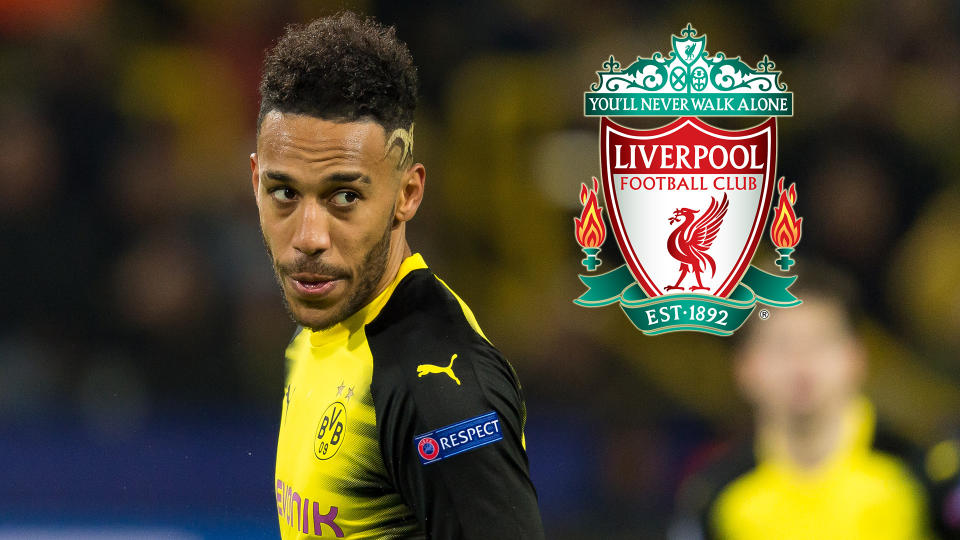 Pierre-Emerick Aubameyang is being tracked by Liverpool