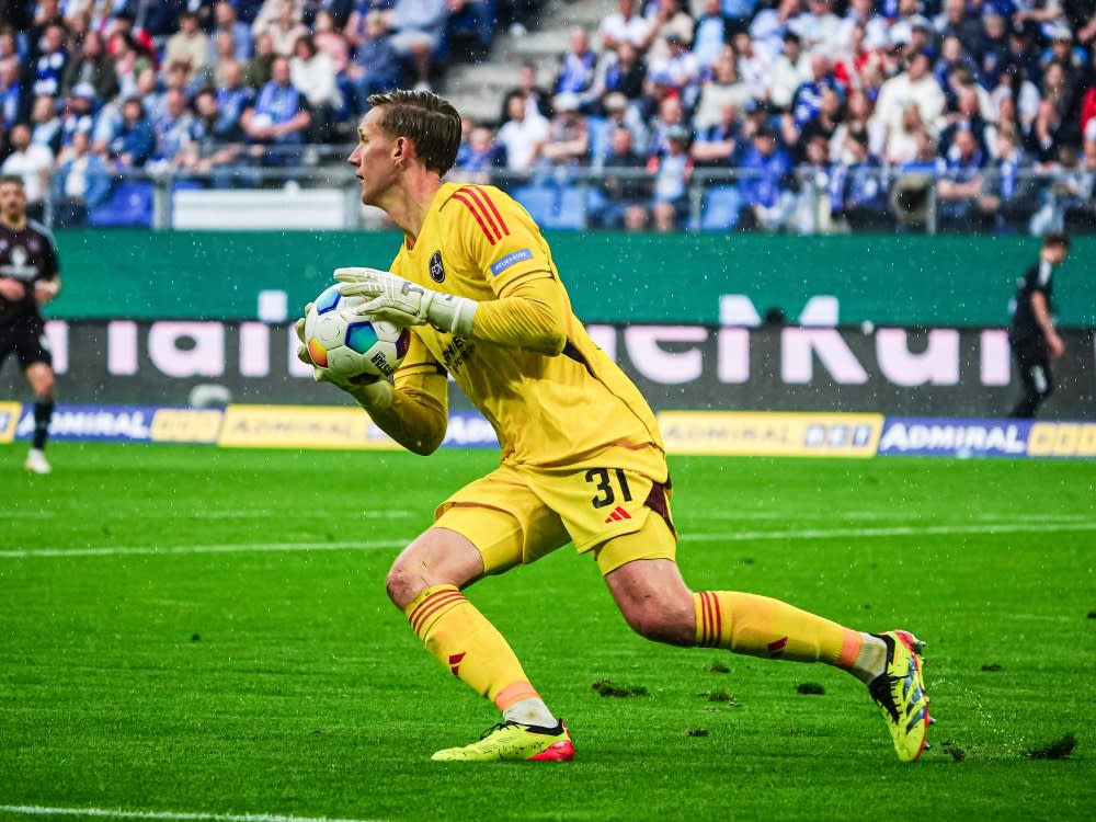 Vierter Torwart im Training: Jan Reichert (IMAGO/Eibner-Pressefoto/Marcel von Fehrn)