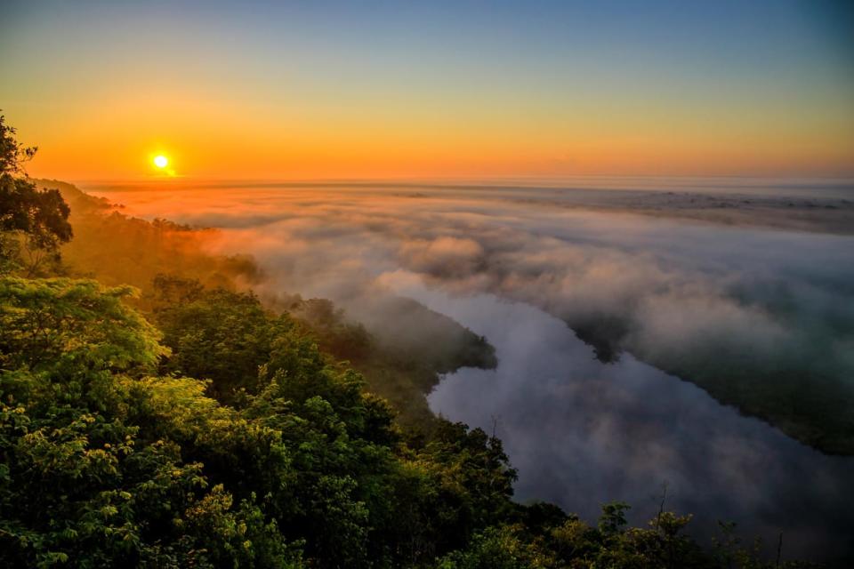 <div class="inline-image__caption"><p>Las Guacamayas Biological Station may not be a fancy name for a tourist destination, but its views are. Five minutes from the hotel, there’s a lookout that allows you to see over the Mayan jungle.</p></div> <div class="inline-image__credit">Isabella Rolz, Jorge Rodriguez</div>