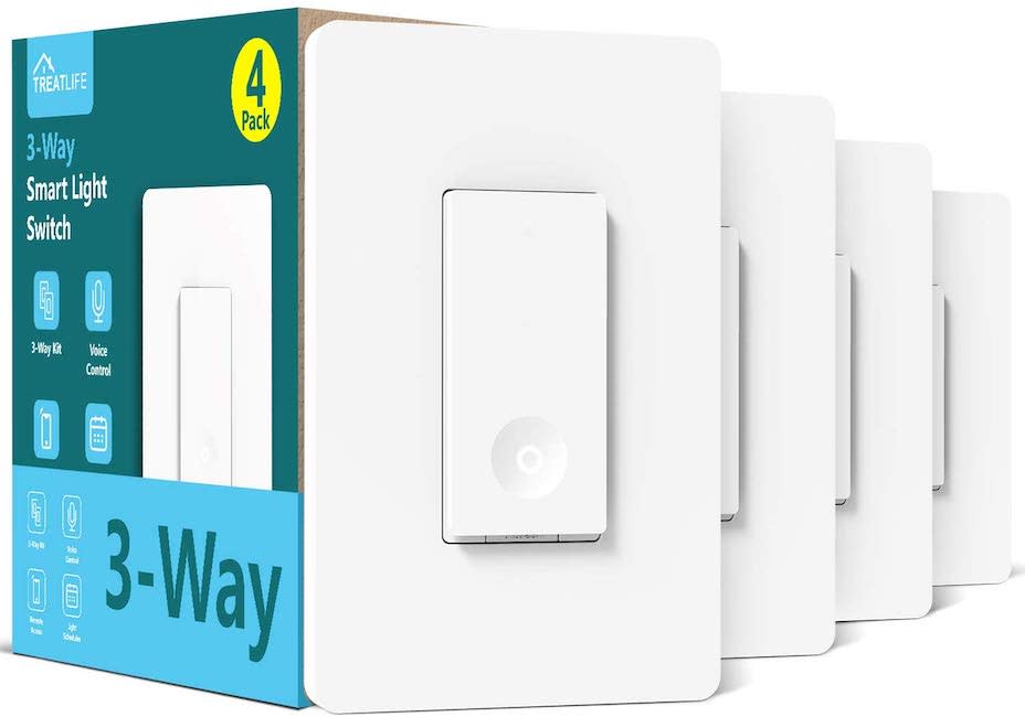 Treatlife 3-Way Smart Light Switch. (Photo: Amazon)