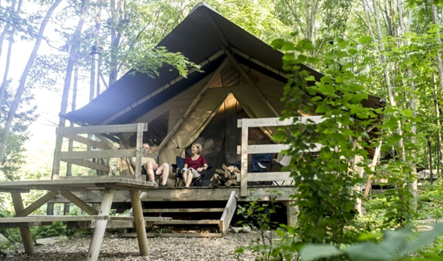 The Catskills Just Got a Super-luxe Campground — With Hammocks, Outdoor  Kitchens, and Hot Showers