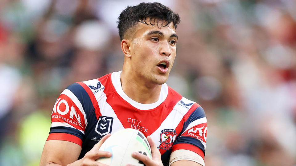 Pictured here, Rugby Australia-bound NRL star Joseph Suaalii.