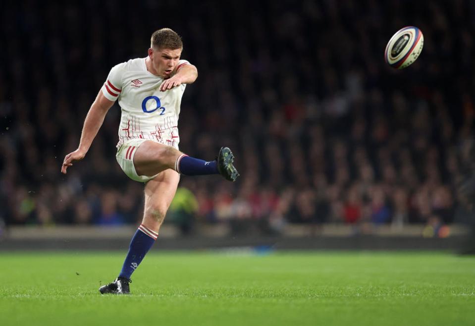 Owen Farrell has struggled off the tee in this Six Nations (Getty Images)