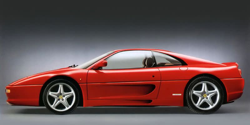 <p>Door handles <a href="http://www.caranddriver.com/reviews/ferrari-f355-archived-test-review" rel="nofollow noopener" target="_blank" data-ylk="slk:hidden under the intake duct;elm:context_link;itc:0;sec:content-canvas" class="link ">hidden under the intake duct</a>? Check. </p>