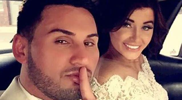 Mr Mehajer is know as ‘a colourful Sydney identity’ on his wedding day. Source: Supplied