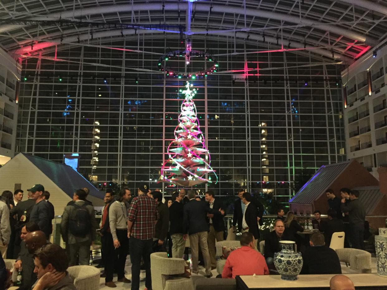 This is the 2016 Winter Meetings biodome. (Yahoo Sports)