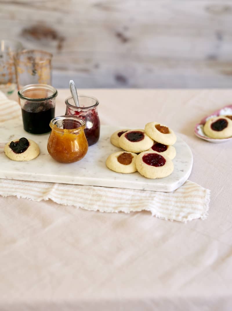 Jammy Shortbread Thumbprints