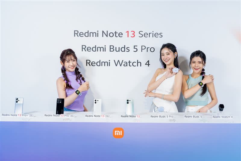 Redmi Note 13系列超展開！旗艦規格挑戰突破中階天花板。（圖／小米台灣提供）
