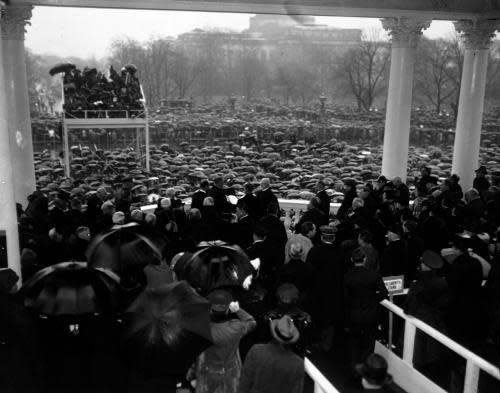 Inauguration of Franklin D. Roosevelt, January 20, 1937